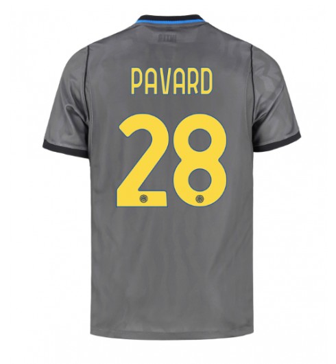 Inter Milan Benjamin Pavard #28 Tredjedrakt 2026-27 Korte ermer Inter Milan Benjamin Pavard #28 Tredjedrakt 2026-27 Korte ermer